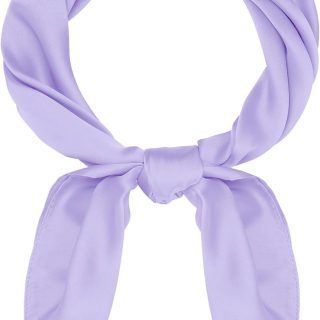 Satin Scarf Square Scarf Neck Hair Scarf Handkerchief Bandanas for Women Men Girls Boys Costume Accessory 27.5 inch